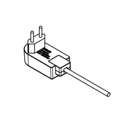 LED plug-in driver, vit 6W 12V