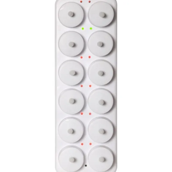 LED Värmeljus 12-pack Flamme Charge Vit 6,5cm