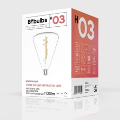 LED-lampa Clear 10W E27 cone dimbar
