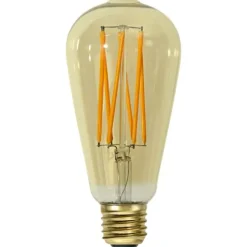 LED-lampa E27 edison Vintage Gold, 3.7W dimbar