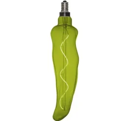 Led-lampa E14 Kitchen Peperone Grön 2500K 3W Dimbar