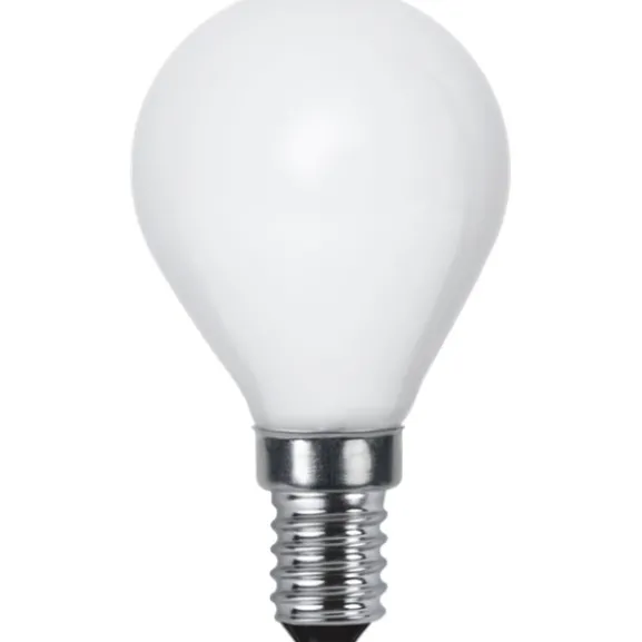LED-lampa E14, Klot, Opal, 3.5W