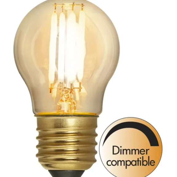 LED-lampa E27, Klot, 3W Soft Glow