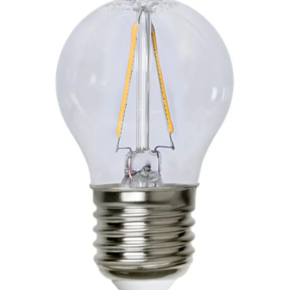 LED-lampa E27 klotlampa Clear, 2W(25W)