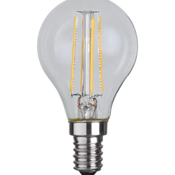 LED-lampa E14 klotlampa Clear, 4W(40W)