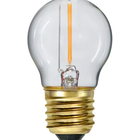 LED-lampa E27 klotlampa Soft Glow, 0.8W