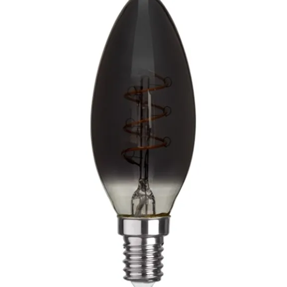 LED-lampa E14 kronljus Decoled Grace Smoke 3W