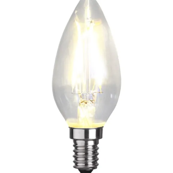 LED-lampa E14 kronljus 1,5W(16W) klar