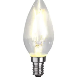 LED-lampa E14 kronljus 1,5W(16W) klar