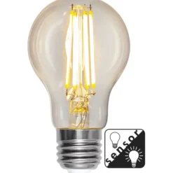 LED-lampa E27 normal Sensor clear 7W(60W)