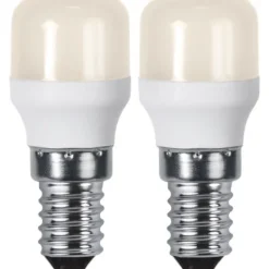 LED-lampa E14 päron 1,4W Opaque basic, vit