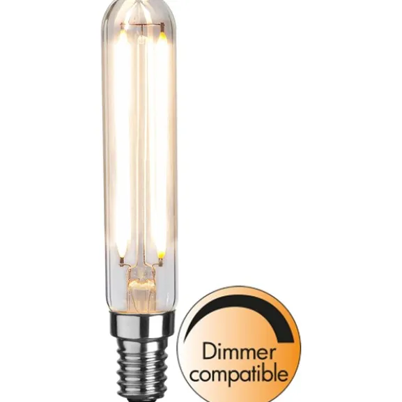 LED-lampa E14 rörlampa Clear, 3.3W(25W) dimbar