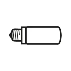 LED-lampa E27 15W 3000K, opal