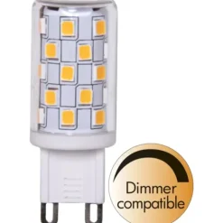 LED-lampa G9 Halo-LED, 4W(37W) dimbar