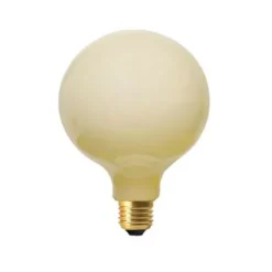 LED-lampa Glob 125mm cream white E27 4W 1800K dimbar