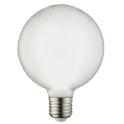 LED-lampa Glob 100mm opal E27 8W 2700-2200K dim to warm