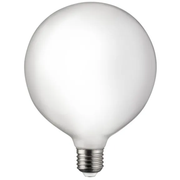 LED-lampa Glob 125mm opal E27 8W 2700-2200K dim to warm