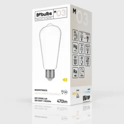 LED-lampa Milky 4W E27 edison