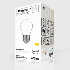 LED-lampa Milky 4W E27 klot