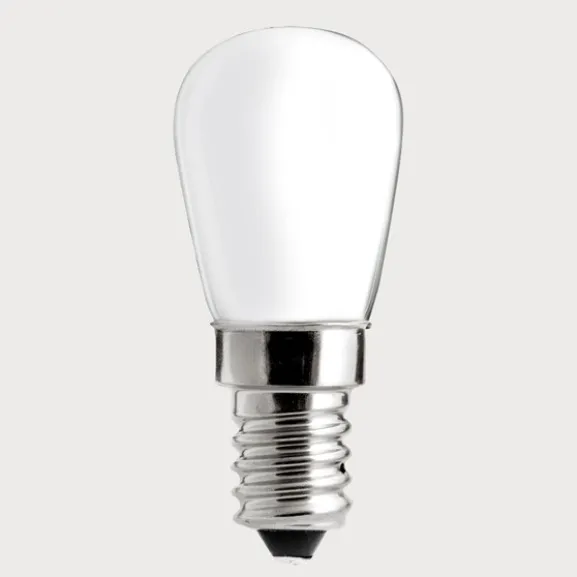 LED-lampa Päron opal E14 3W 2700-2200K dim to warm
