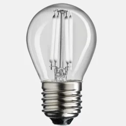 LED-lampa UNI-WHITE klot klar E27 2W 2700K dimbar