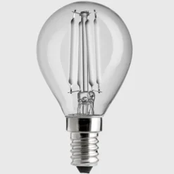 LED-lampa UNI-WHITE klot klar E14 2W 2700K dimbar