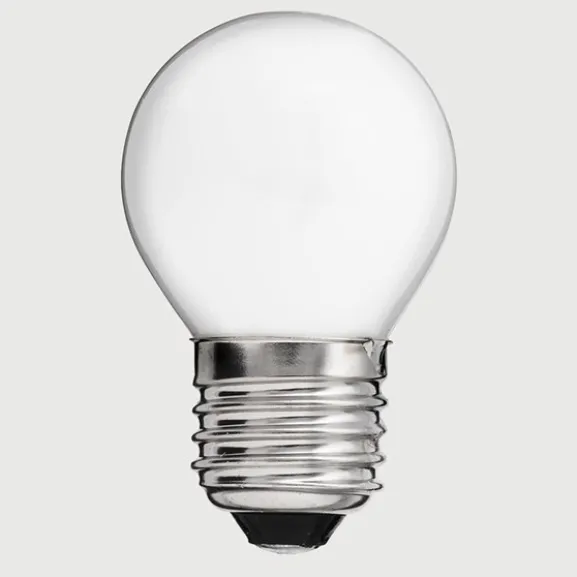 LED-lampa UNI-WHITE klot opal E27 2W 2700K dimbar