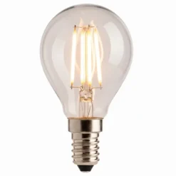 LED-lampa WARM GLOW klot klar E14 0,8W 2100K dimbar