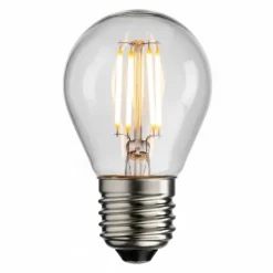 LED-lampa WARM GLOW klot klar E27 2W 2100K dimbar