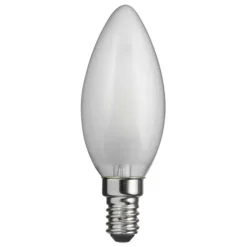 LED-lampa WARM GLOW kronljus matt E14 2W 2100K dimbar