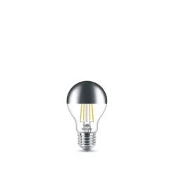 LED-lampa 7,2W(50W) E27 normal toppförspeglad dimbar
