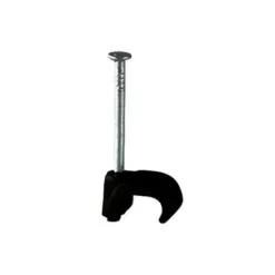 Ledningshållare SB-packad 3x5mm 20-pack svart