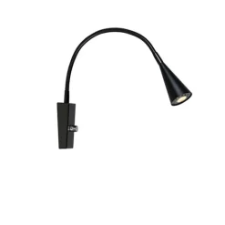 Ledro LED vägglampa, mattsvart
