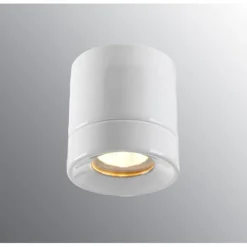 Light On Downlight vit IP44 230V GU10 50W