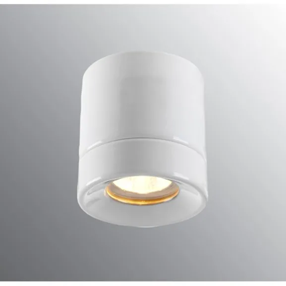 Light On Downlight vit IP44 230V GU10 50W