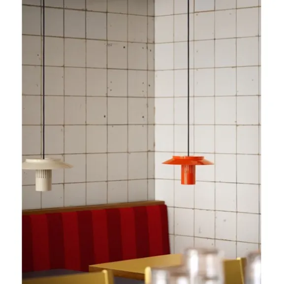 Lille 24 Pendant lamp, Red orange