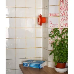 Lille 18 Wall lamp, Red orange