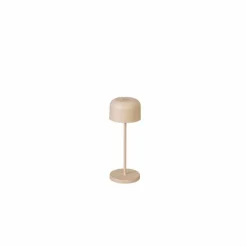 Lille mini bordslampa usb 2200K/2700K dimbar Sand