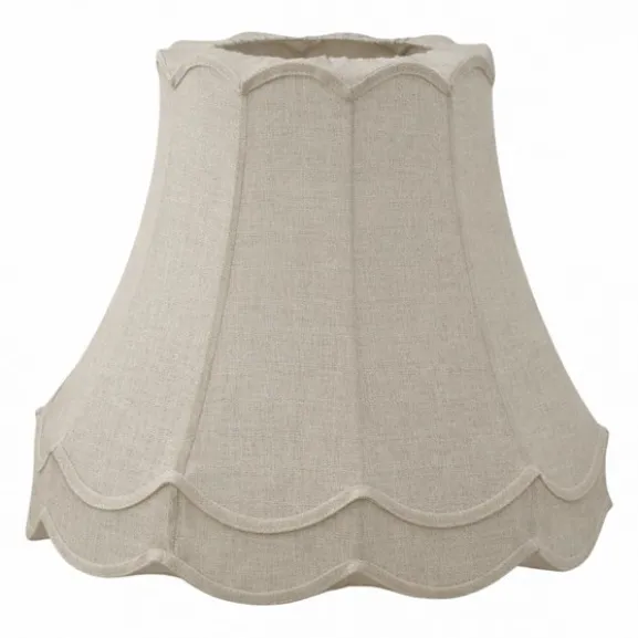 Linn Lampskärm, Natur 42 cm