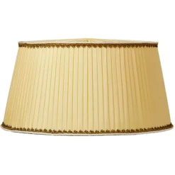 Linnea lampskärm rund gul 50cm