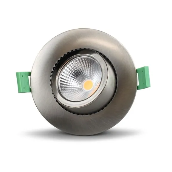 Lisa 230V 3000K Singel Brushed steel
