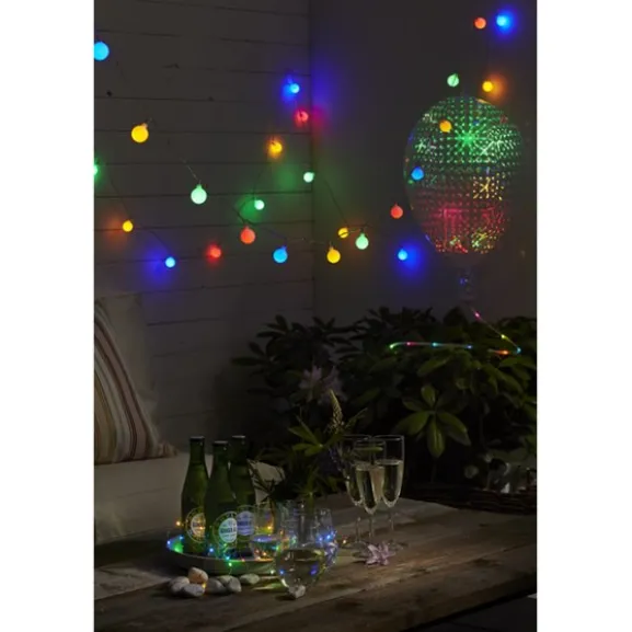 Ljusslinga Berry LED, multi 7,35m