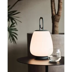 Lucca bärbar bordslampa, Moss