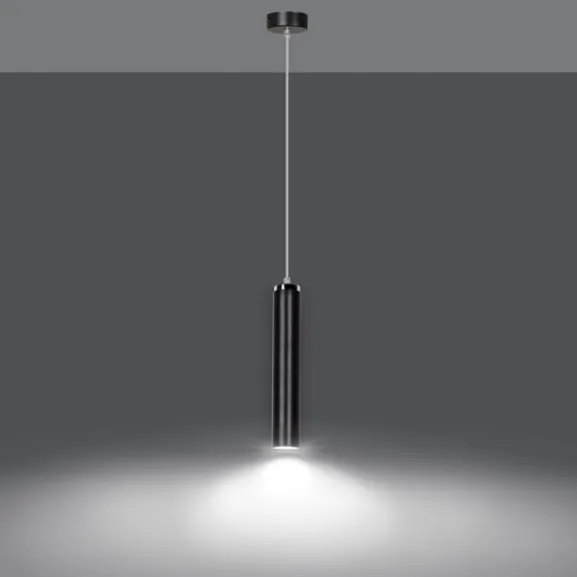 LUNA 1 Taklampa, Svart