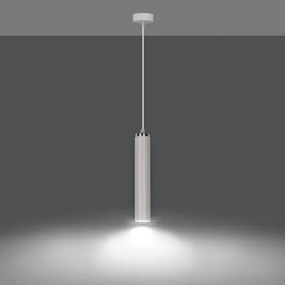 LUNA 1 Taklampa, Vit