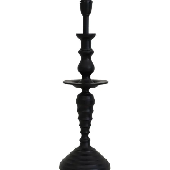 Lux Lampfot Svart matt 18cm