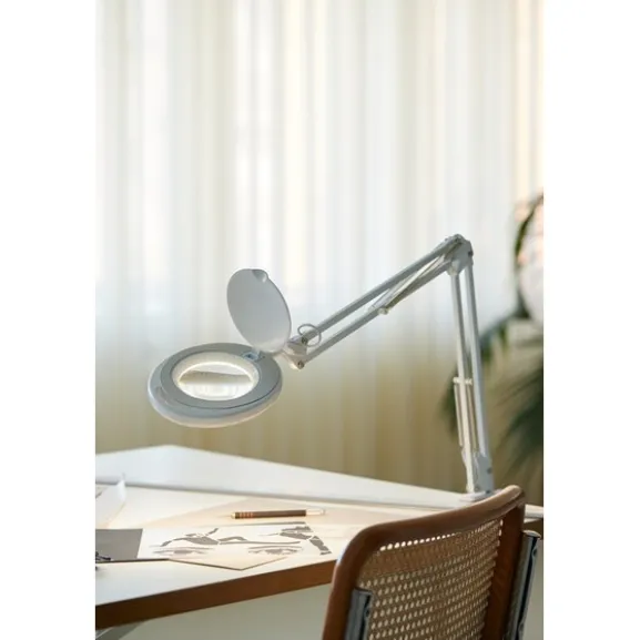 Magni Archi clips skrivebordslampe LED Vit