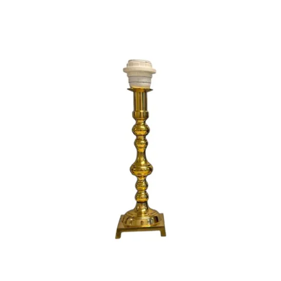 Majestätisk Mässing Lampfot, 31 cm
