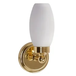 Marstrand vägglampa, mässing