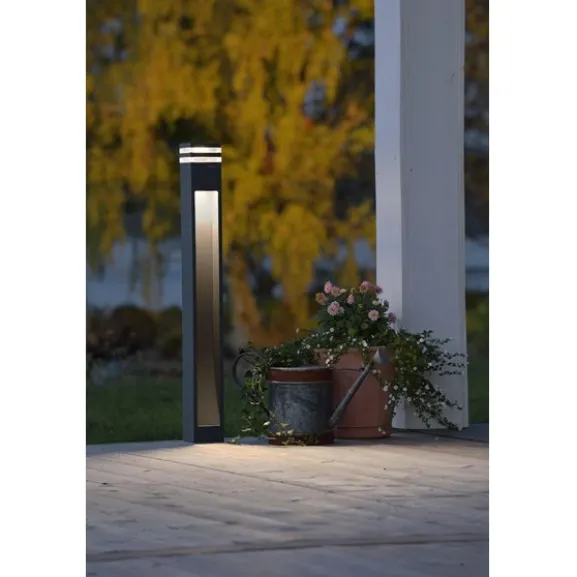 Massa trädgårdsstolpe 8W LED, antracitgrå